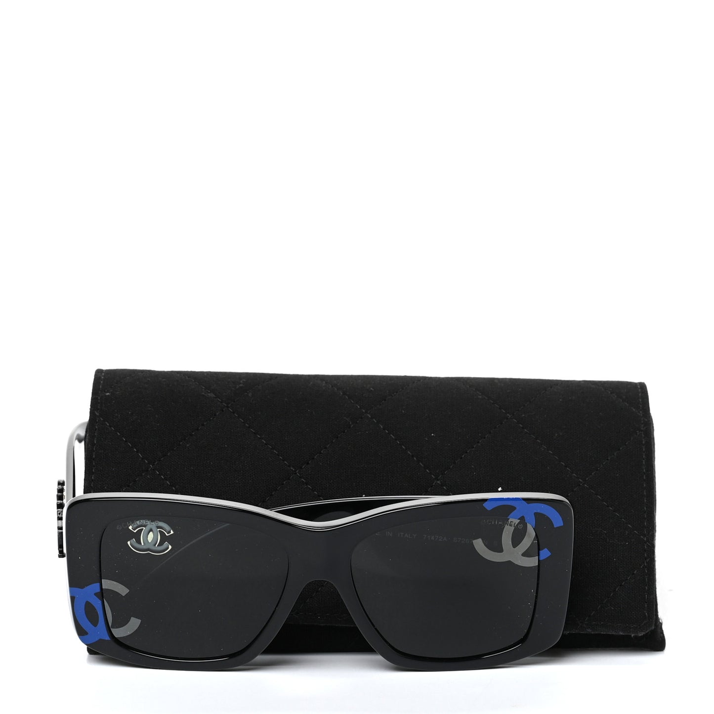 Acetate CC Sunglasses 71472A Black