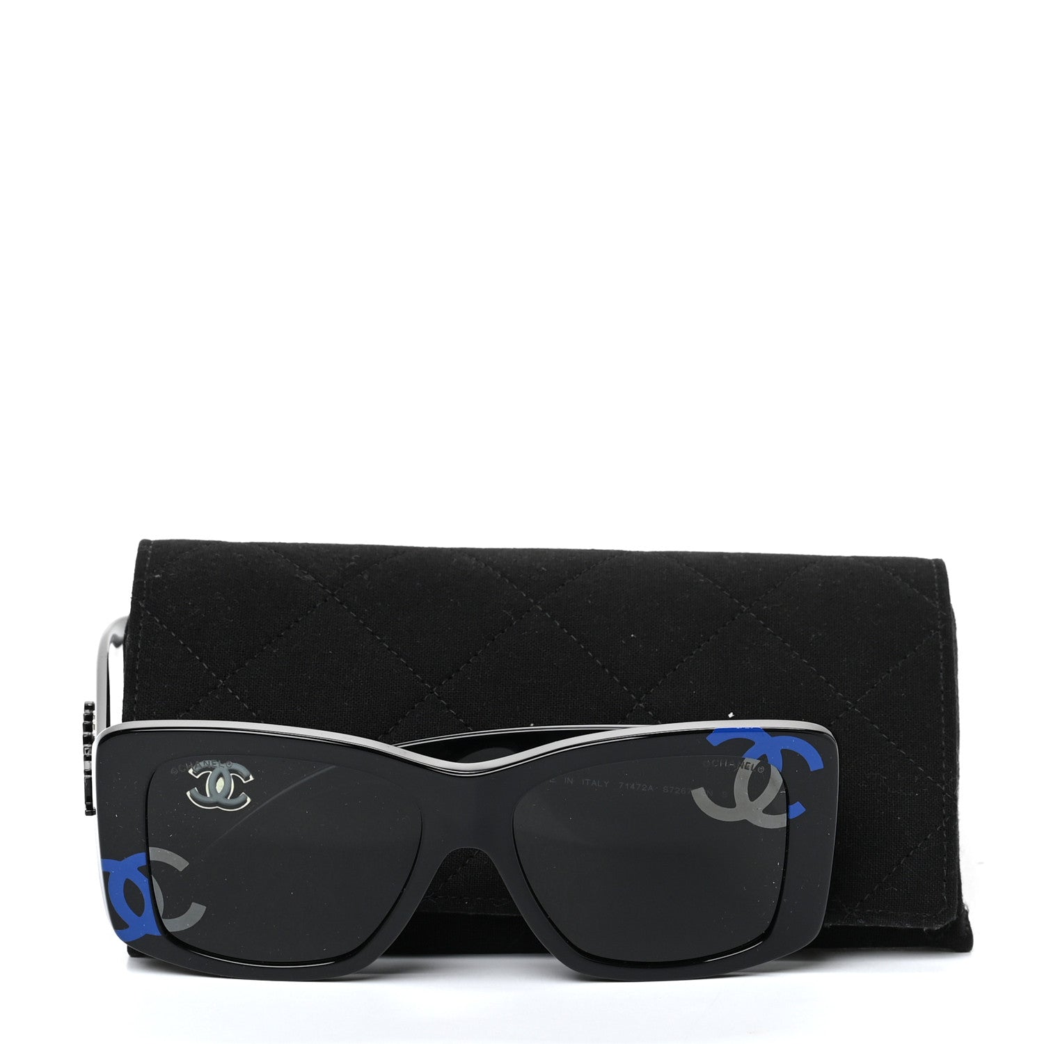 Chanel Acetate CC Sunglasses 71472A Black 7 of 7