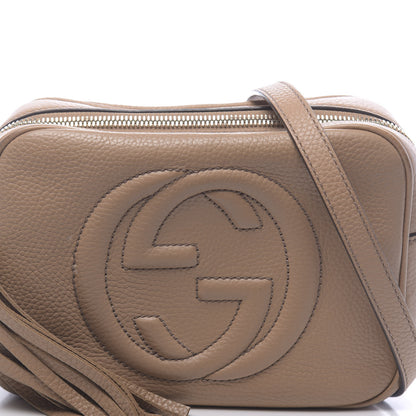 Gucci Pebbled Calfskin Small Soho Disco Bag Rose Beige 11 of 11