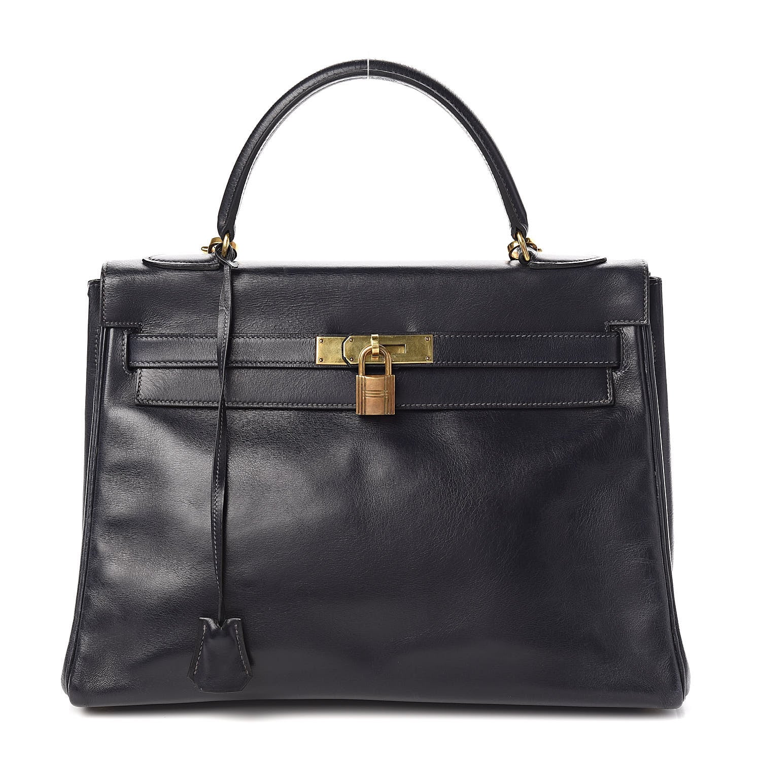 Hermes Box Kelly Retourne 32 Indigo 1 of 44