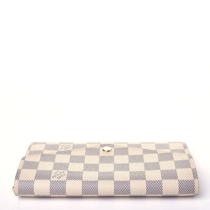 Louis Vuitton Damier Azur Sarah Wallet NM 9 of 10