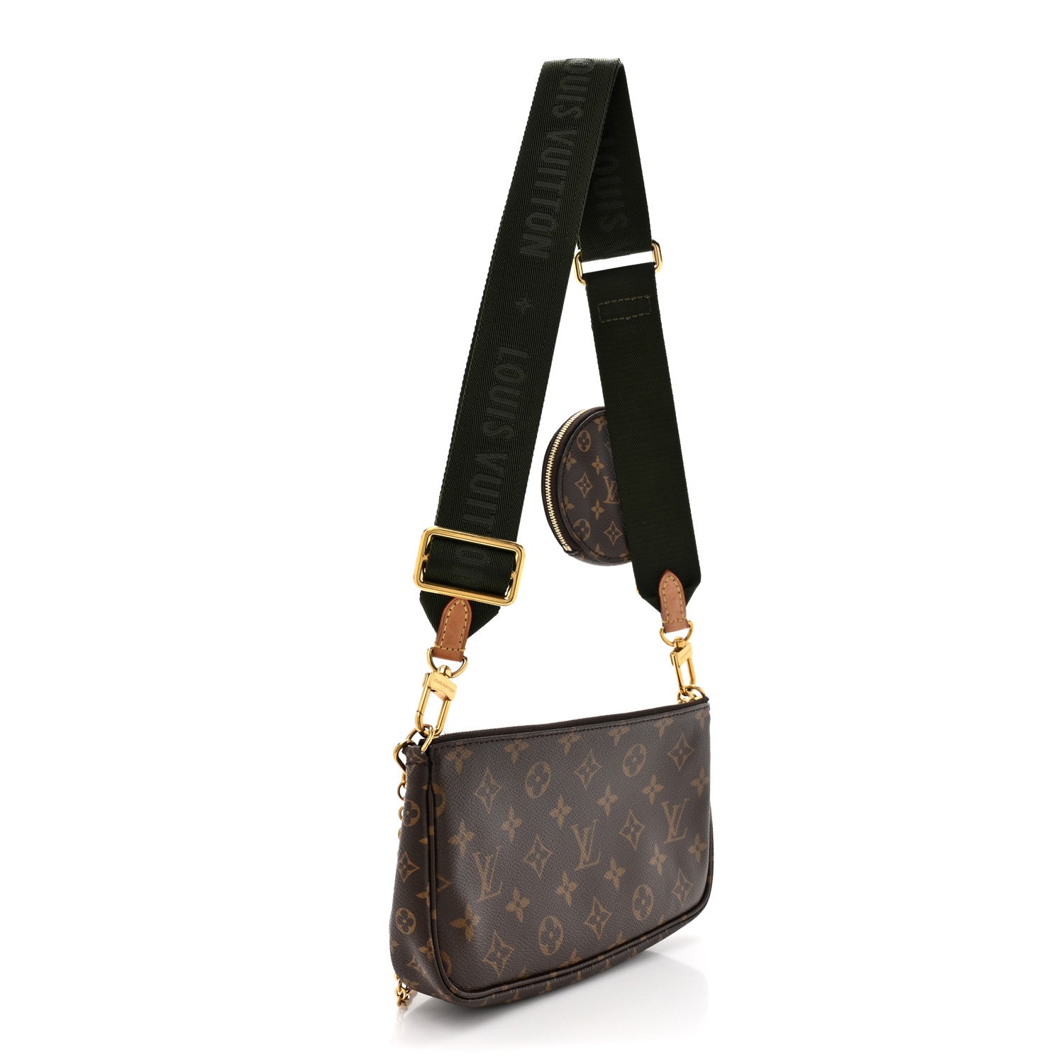 Louis Vuitton Monogram Multi Pochette Accessories Kaki 3 of 15