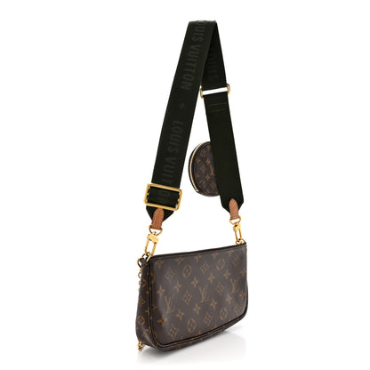 Louis Vuitton Monogram Multi Pochette Accessories Kaki 3 of 15