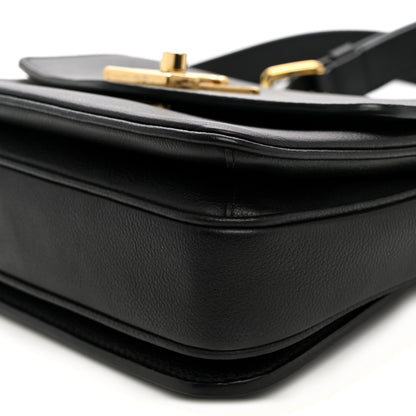Louis Vuitton Grained Calfskin Lockme Oxford Black 9 of 9