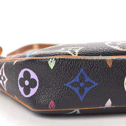 Louis Vuitton Monogram Multicolor Pochette Accessories Black 11 of 13