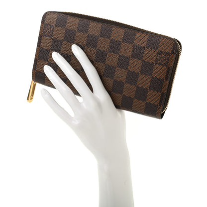 Louis Vuitton Damier Ebene Zippy Wallet 2 of 8