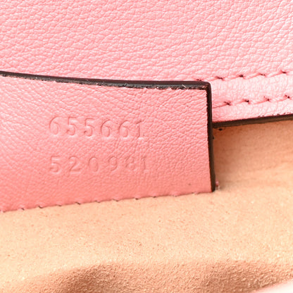 Gucci Wonka Grain Calfskin Mini Diana Tote Bag Wild Rose Fuxia Fluo 7 of 16