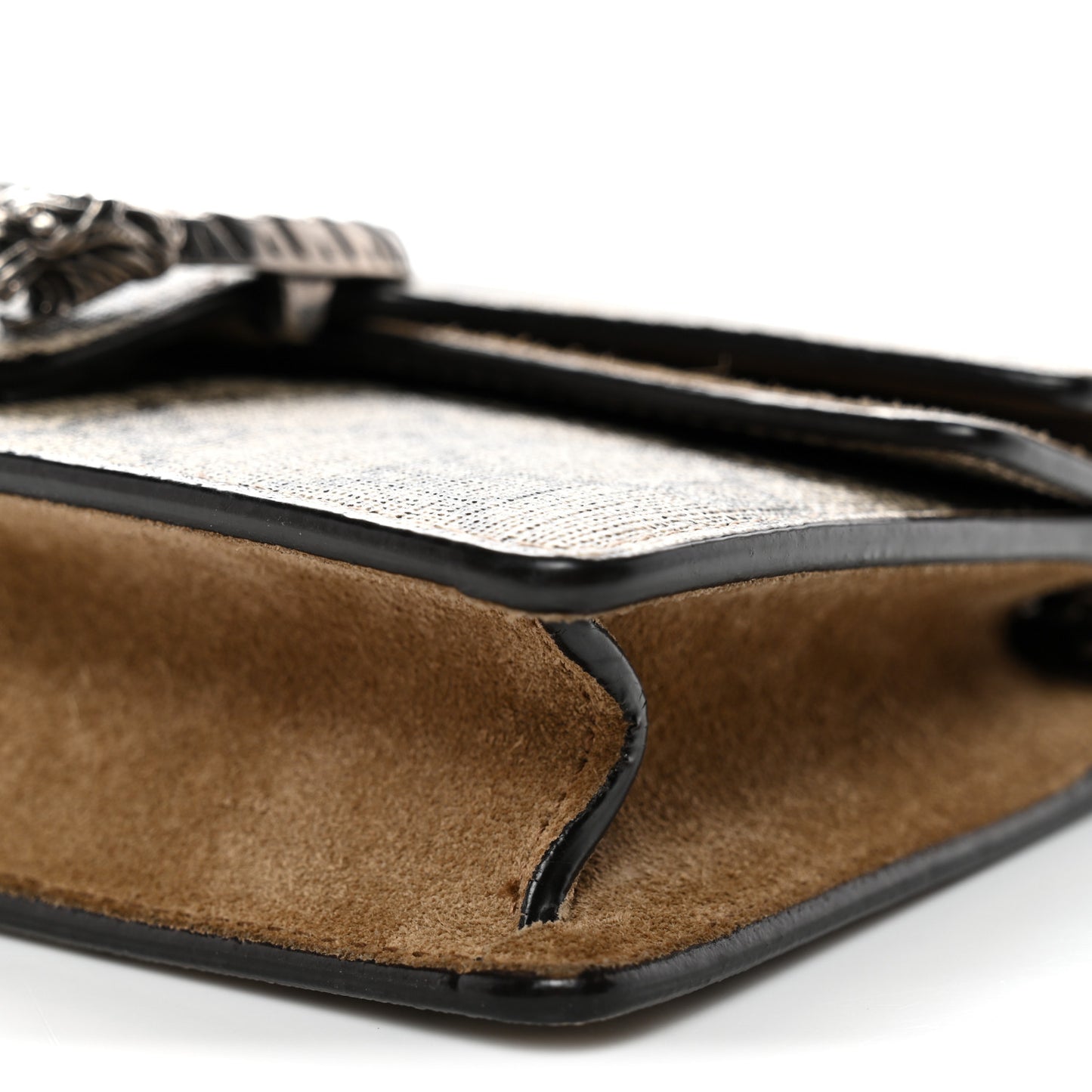 GG Supreme Monogram Super Mini Dionysus Shoulder Bag Taupe