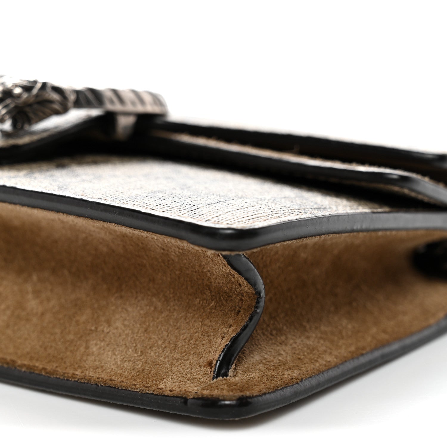 Gucci GG Supreme Monogram Super Mini Dionysus Shoulder Bag Taupe 9 of 10