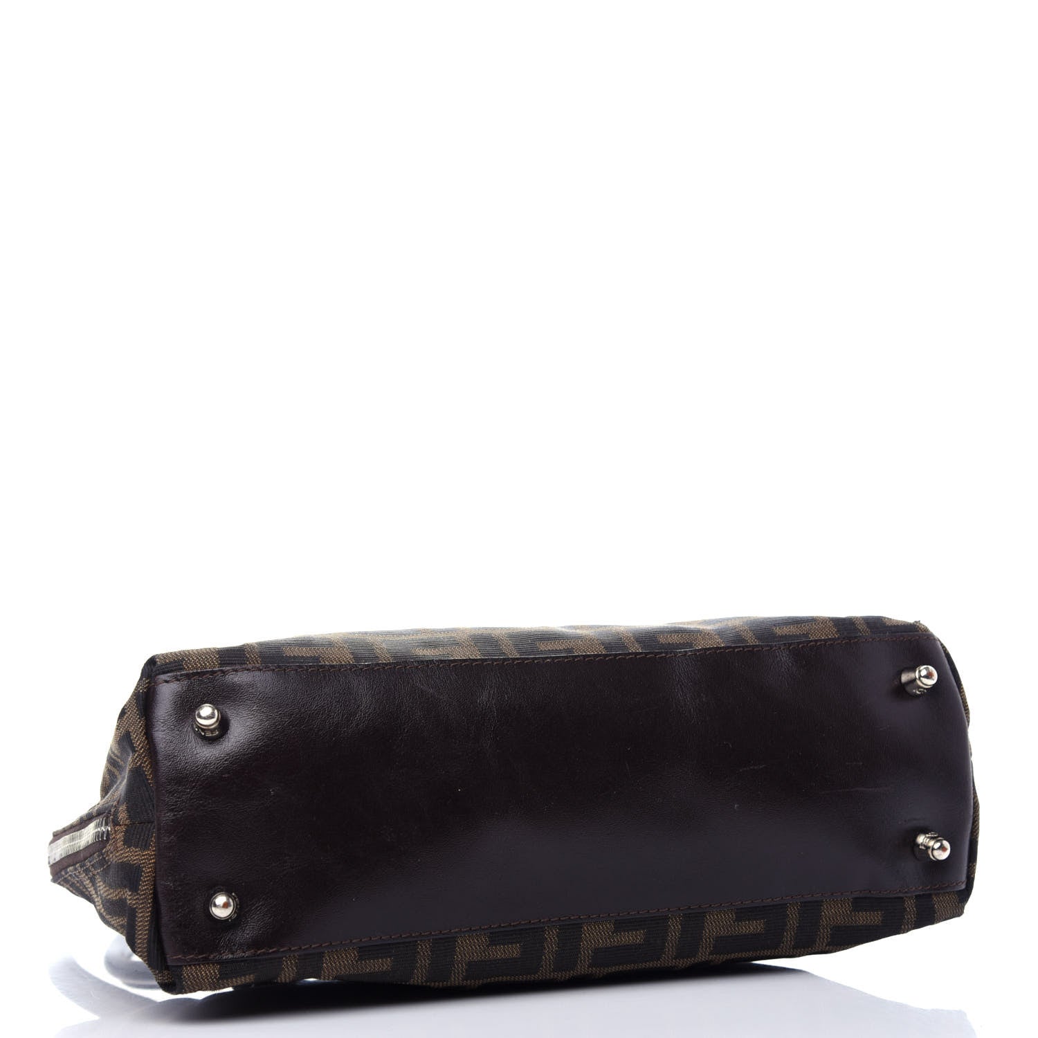 Fendi Zucca Top Handle Bag Tobacco 4 of 11