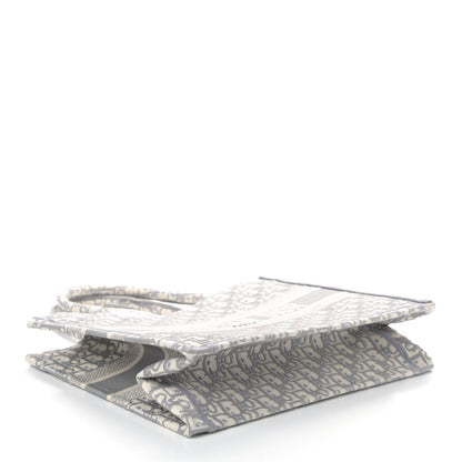 Christian Dior Oblique Medium Book Tote Grey 3 of 4