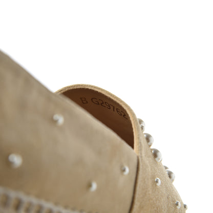 Chanel Suede Pearl CC Espadrilles 38 Beige Black 11 of 11