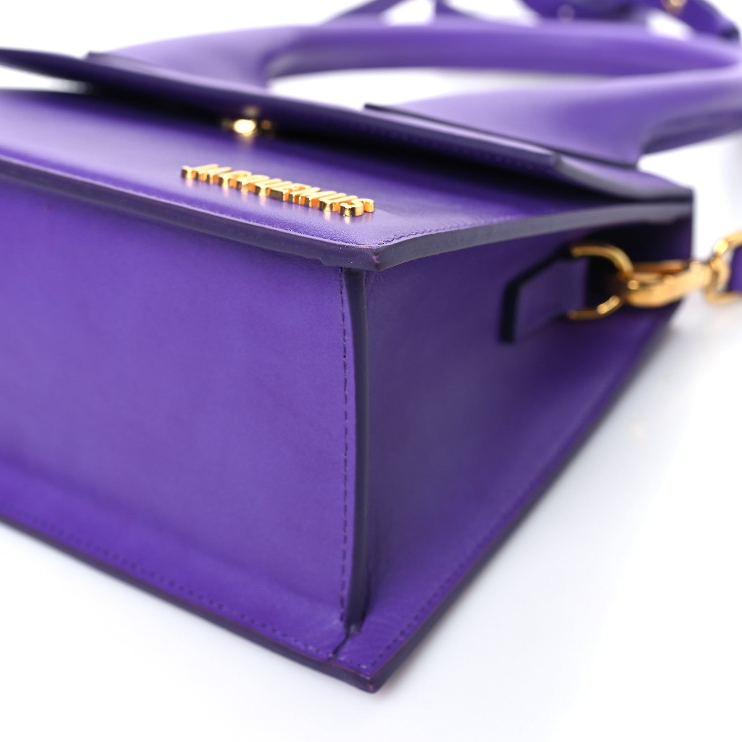 Jacquemus Smooth Calfskin Le Grand Chiquito Purple 9 of 9