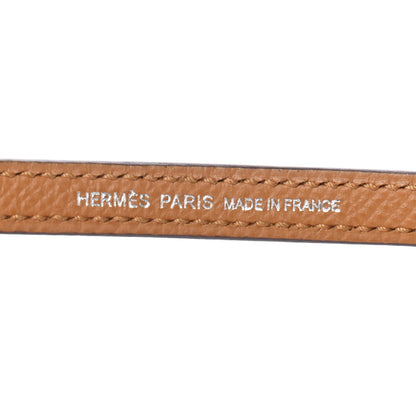 Hermes Epsom Mini Kelly Sellier 20 Nata Jaune Poussin Sesame 8 of 12