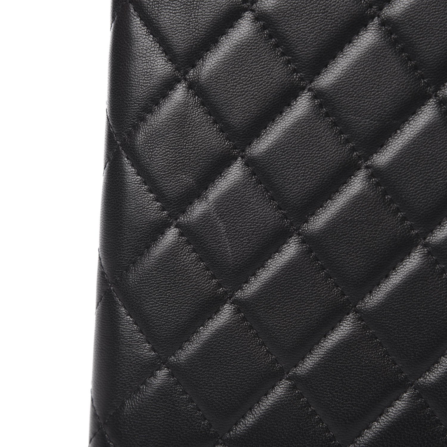 Chanel Lambskin Quilted Large Agenda Cover Black 11 of 11