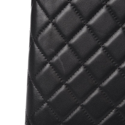 Chanel Lambskin Quilted Large Agenda Cover Black 11 of 11