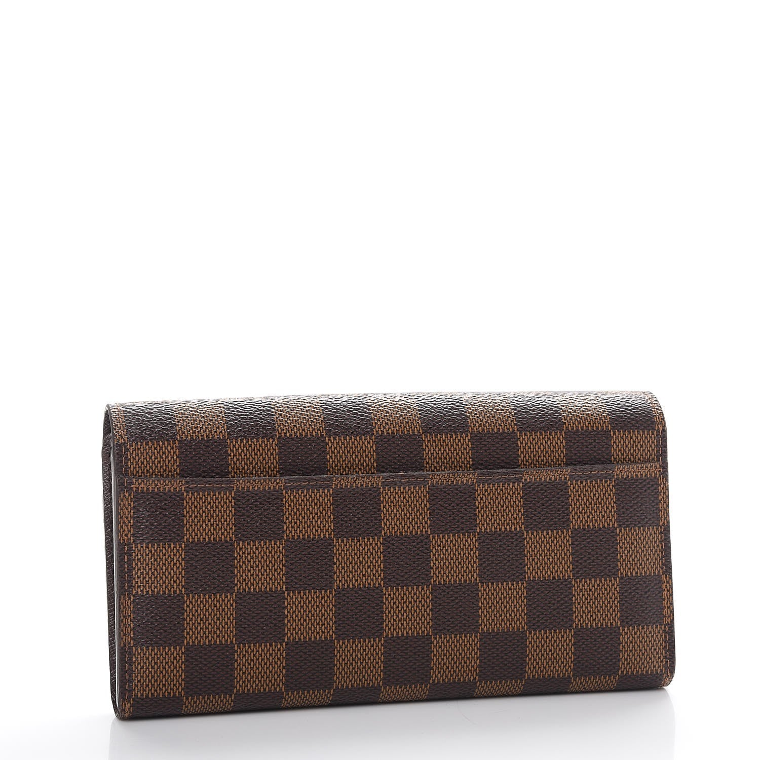 Louis Vuitton Damier Ebene Sarah Wallet NM 3 of 7