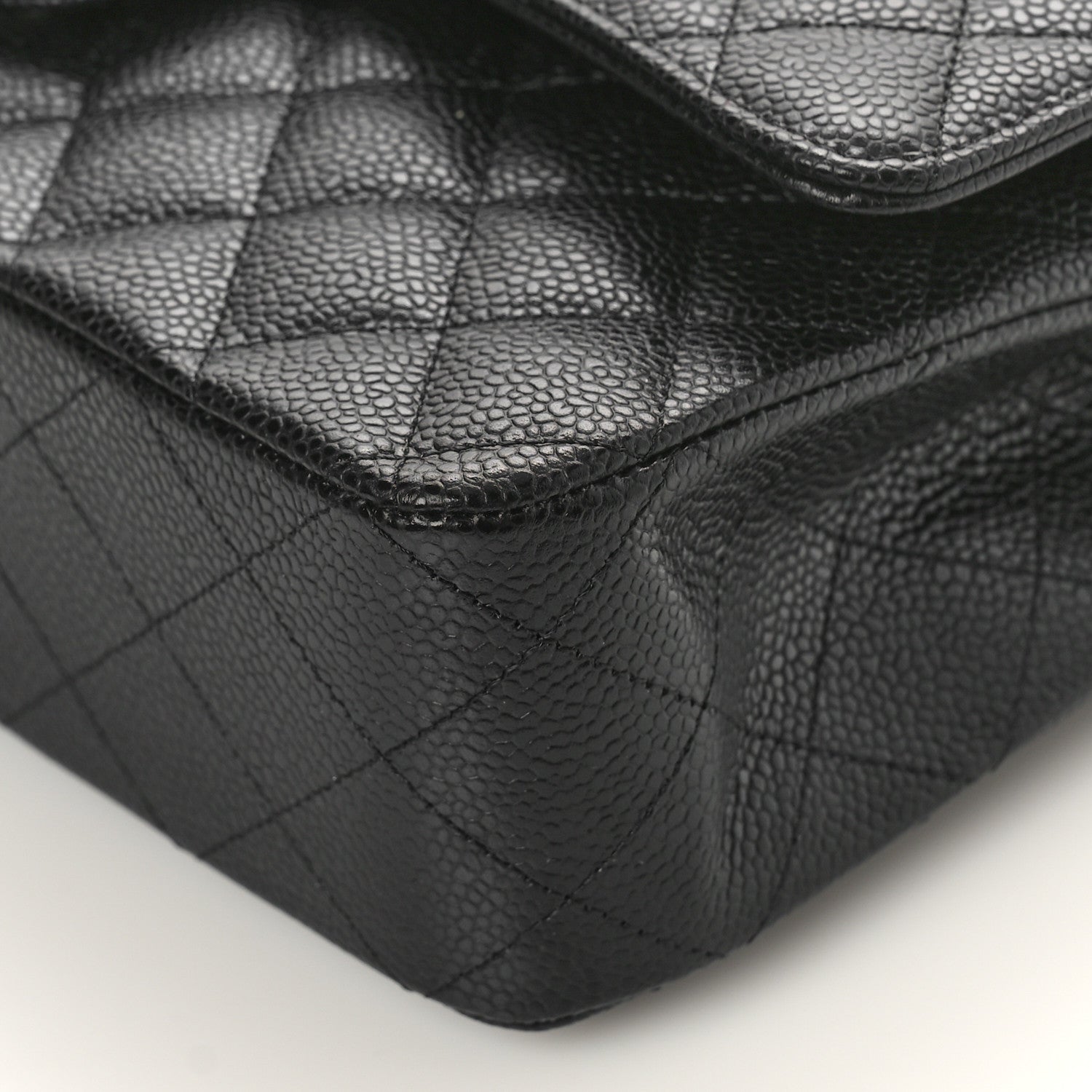 Chanel Caviar Quilted Medium Double Flap Black 9 of 9