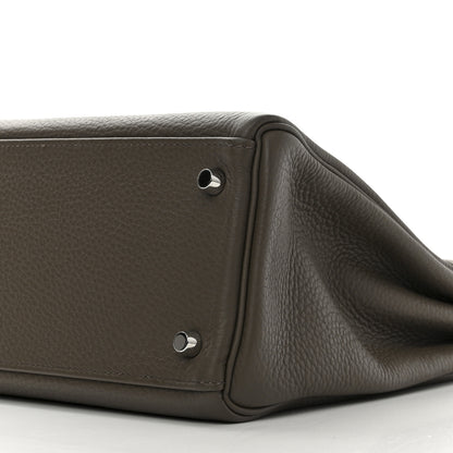 Hermes Togo Kelly Retourne 32 Etain 10 of 10