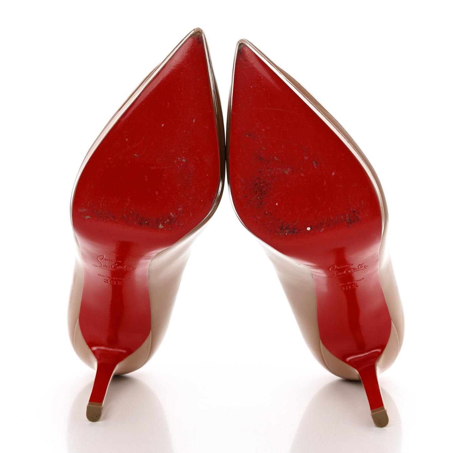 Patent Pigalle Plato Pumps 38.5 Nude