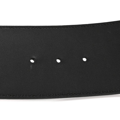 Gucci Calfskin Double G Wide Belt 75 30 Black 4 of 7