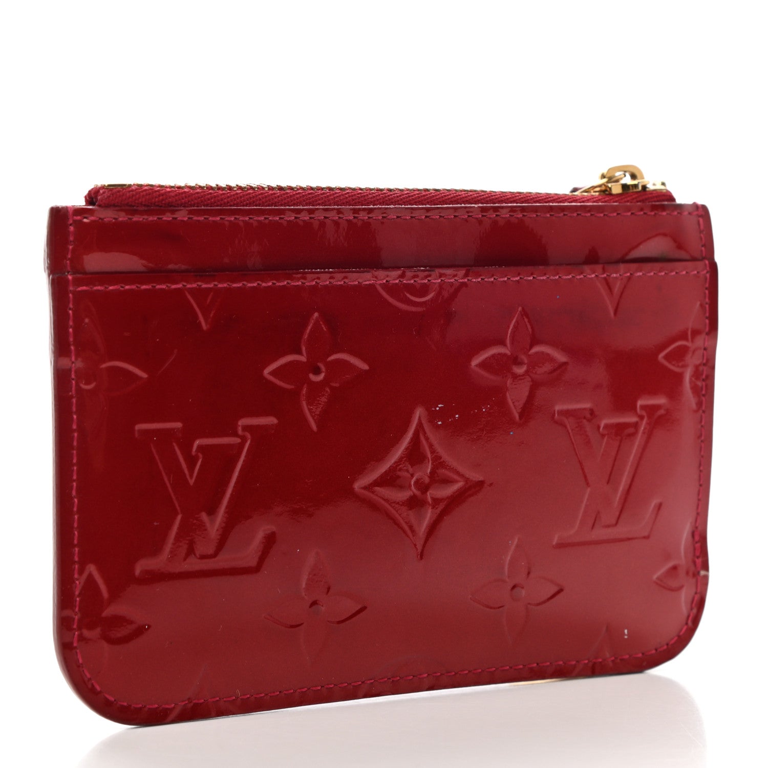 Louis Vuitton Vernis Key Pouch Pomme D'Amour 3 of 9