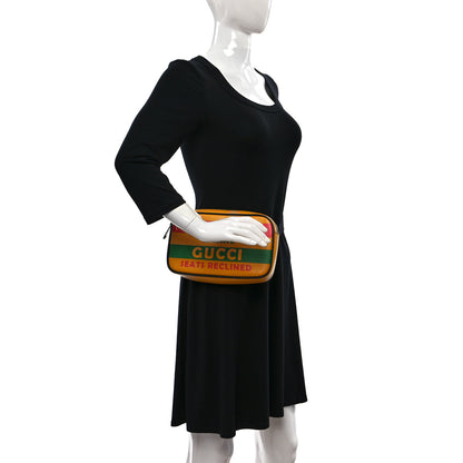 Gucci Textured Dollar Calfskin Music is Mine Belt Bag 90 36 Crop Multicolor Black 2 of 12