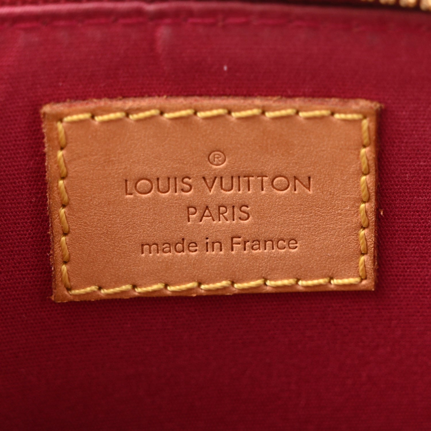 Louis Vuitton Vernis Alma BB Rose Indien 15 of 37