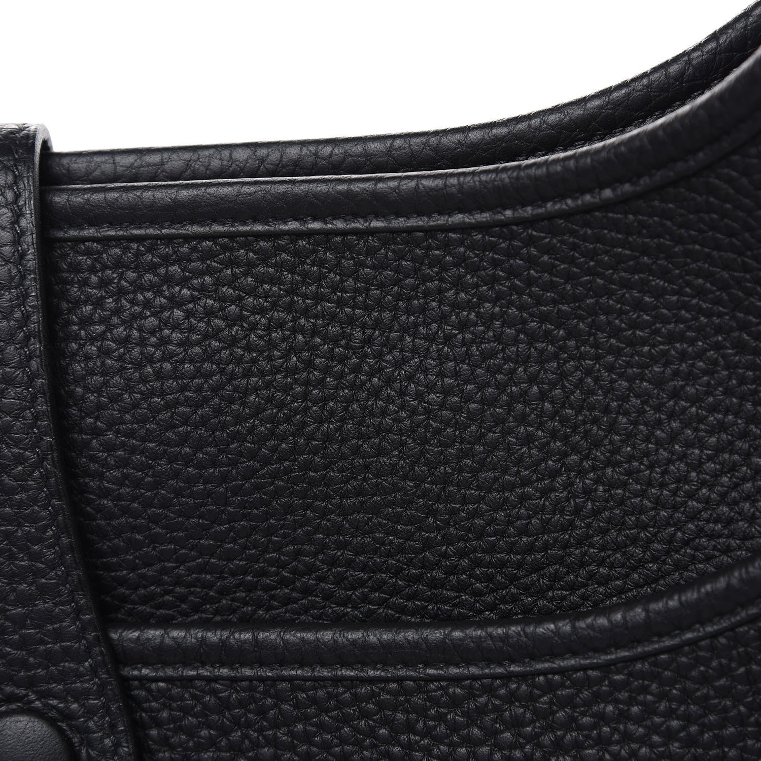 Hermes Taurillon Clemence Evelyne III PM Black 11 of 12
