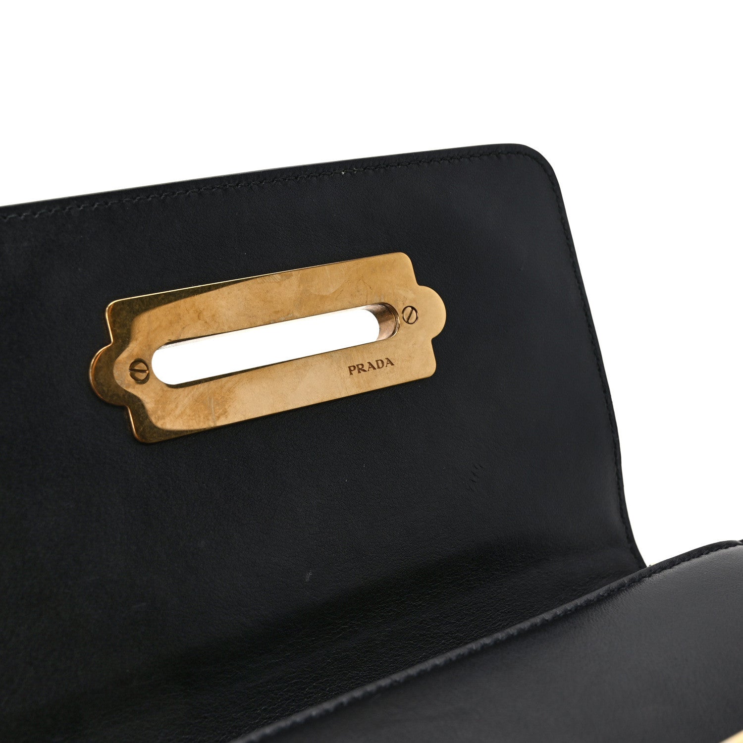 Prada Saffiano City Calf Cahier Belt Bag Black 12 of 12