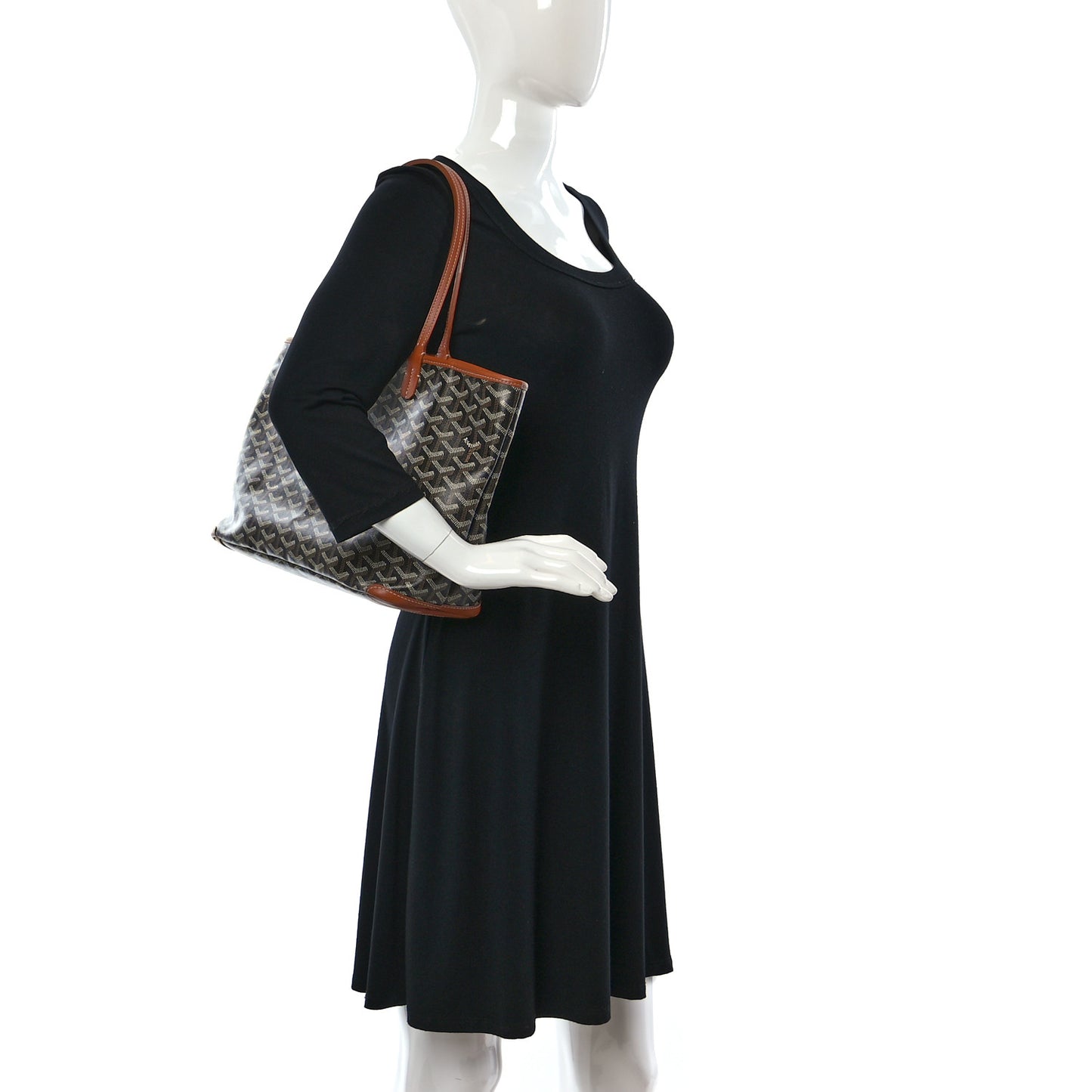 Goyardine Artois PM Black Gold