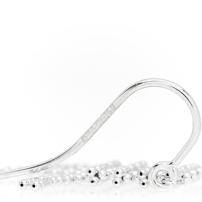 Tiffany 18K White Gold Fringe Earrings 4 of 4