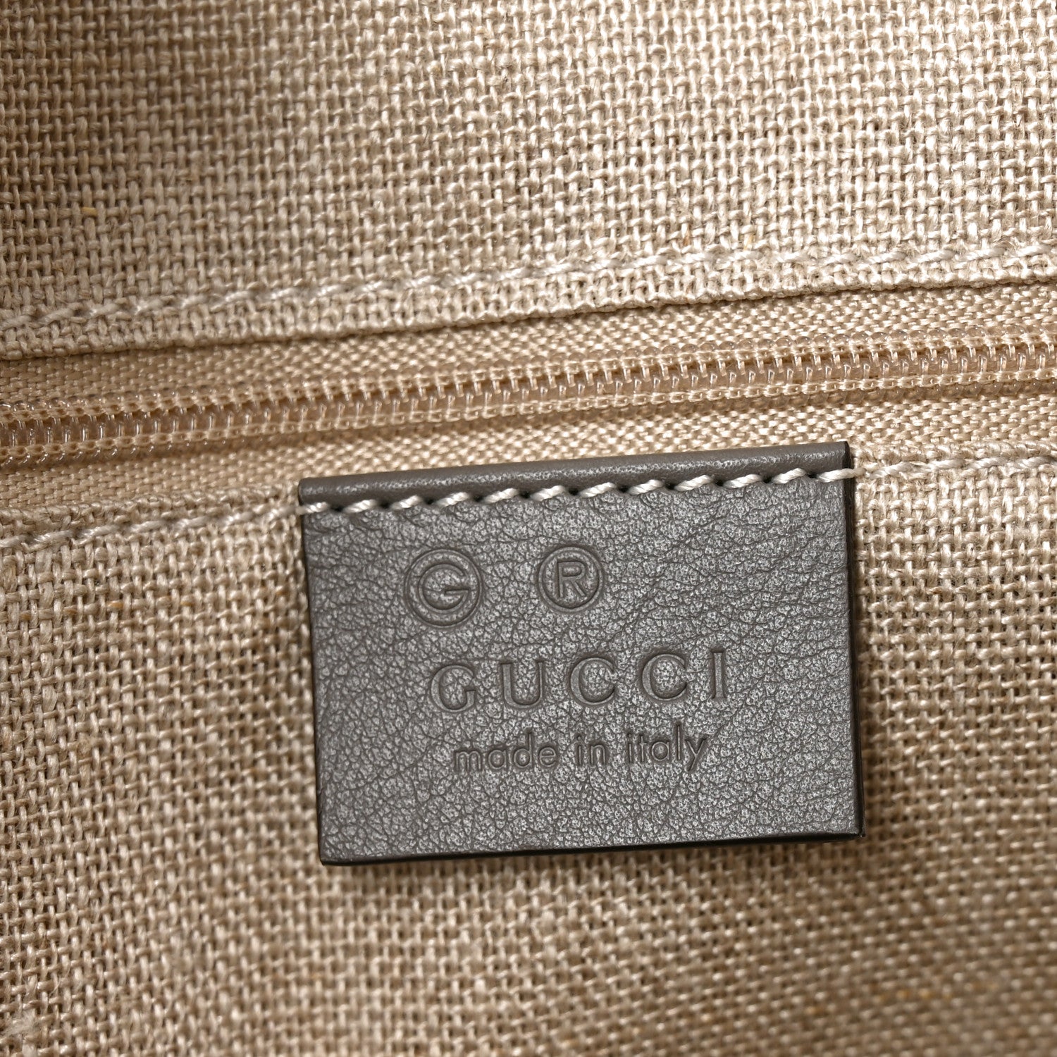 Gucci Soft Microguccissima Small Zippered Satchel Loess 11 of 18
