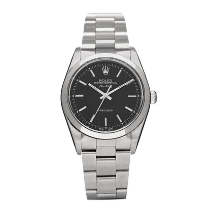 Rolex Stainless Steel 34mm Air-King Oyster Perpetual Precision Watch Black 14000 1 of 4