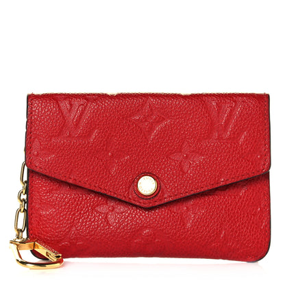 Louis Vuitton Empreinte Key Pouch Cherry 1 of 7