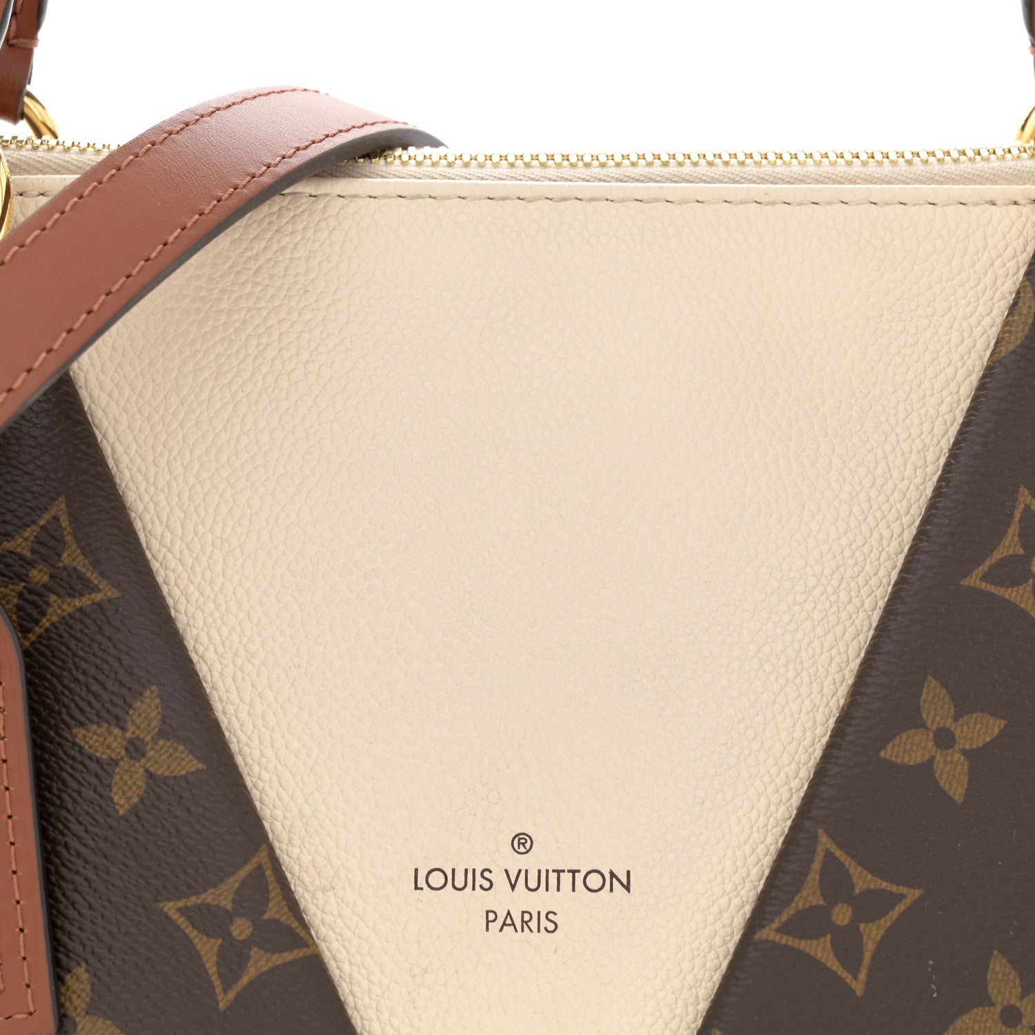 Louis Vuitton Monogram V Tote BB Creme 7 of 9