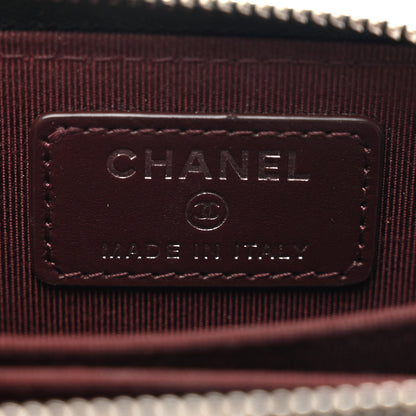 Chanel Caviar Quilted Zip Coin Purse Black 6 of 10
