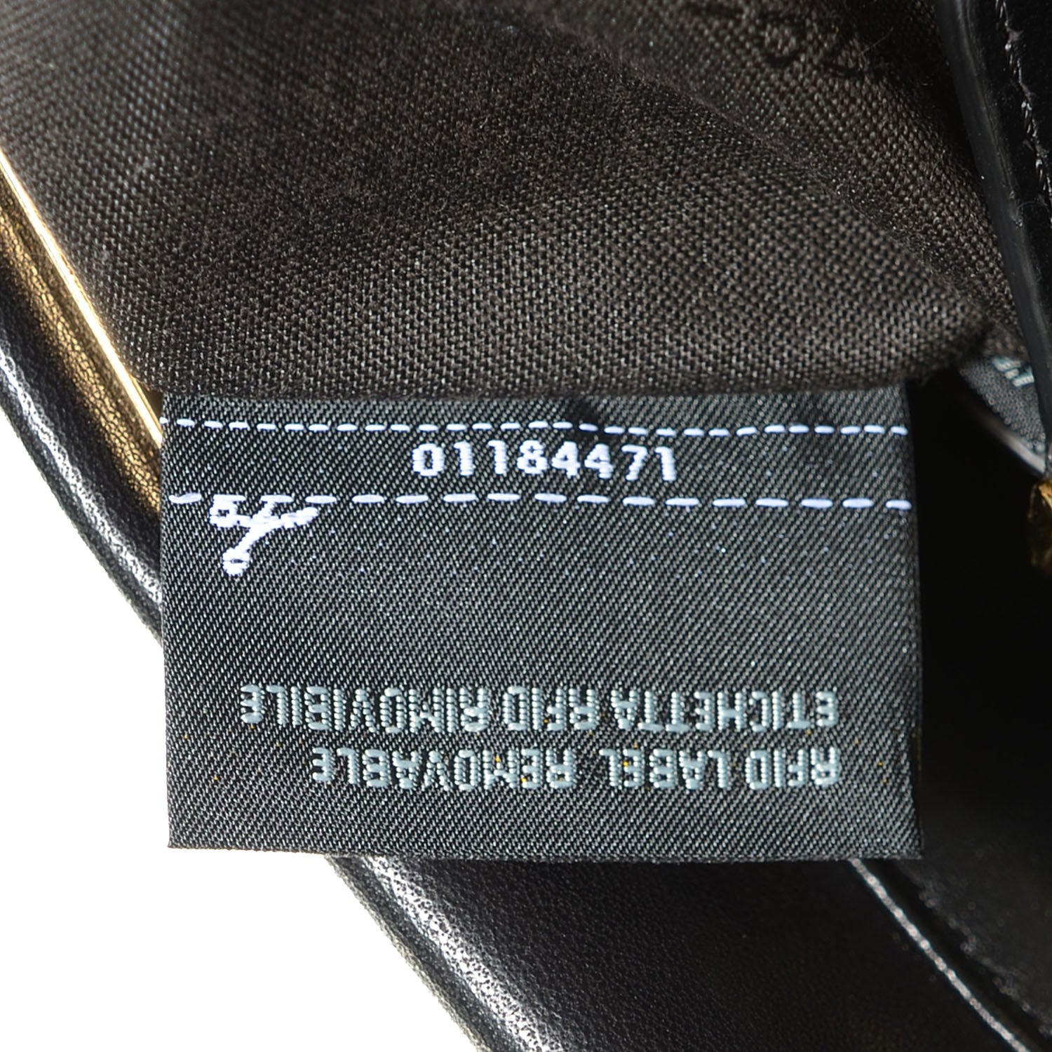 Fendi Nappa Mini Peekaboo Iconic Satchel Black 9 of 12