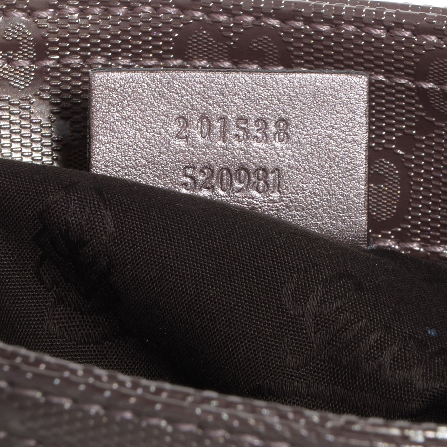 Imprime Monogram Small Flat Messenger Bag Mauve
