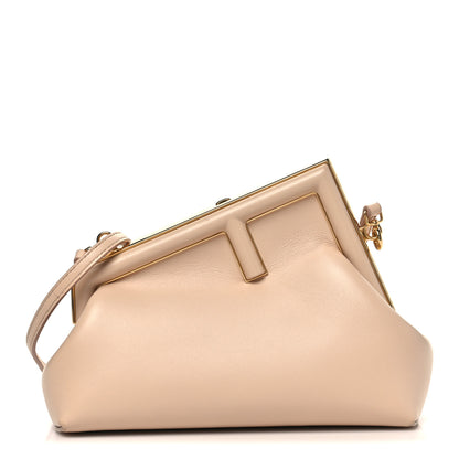 Fendi Shiny Nappa Small Fendi First Poudre 1 of 10