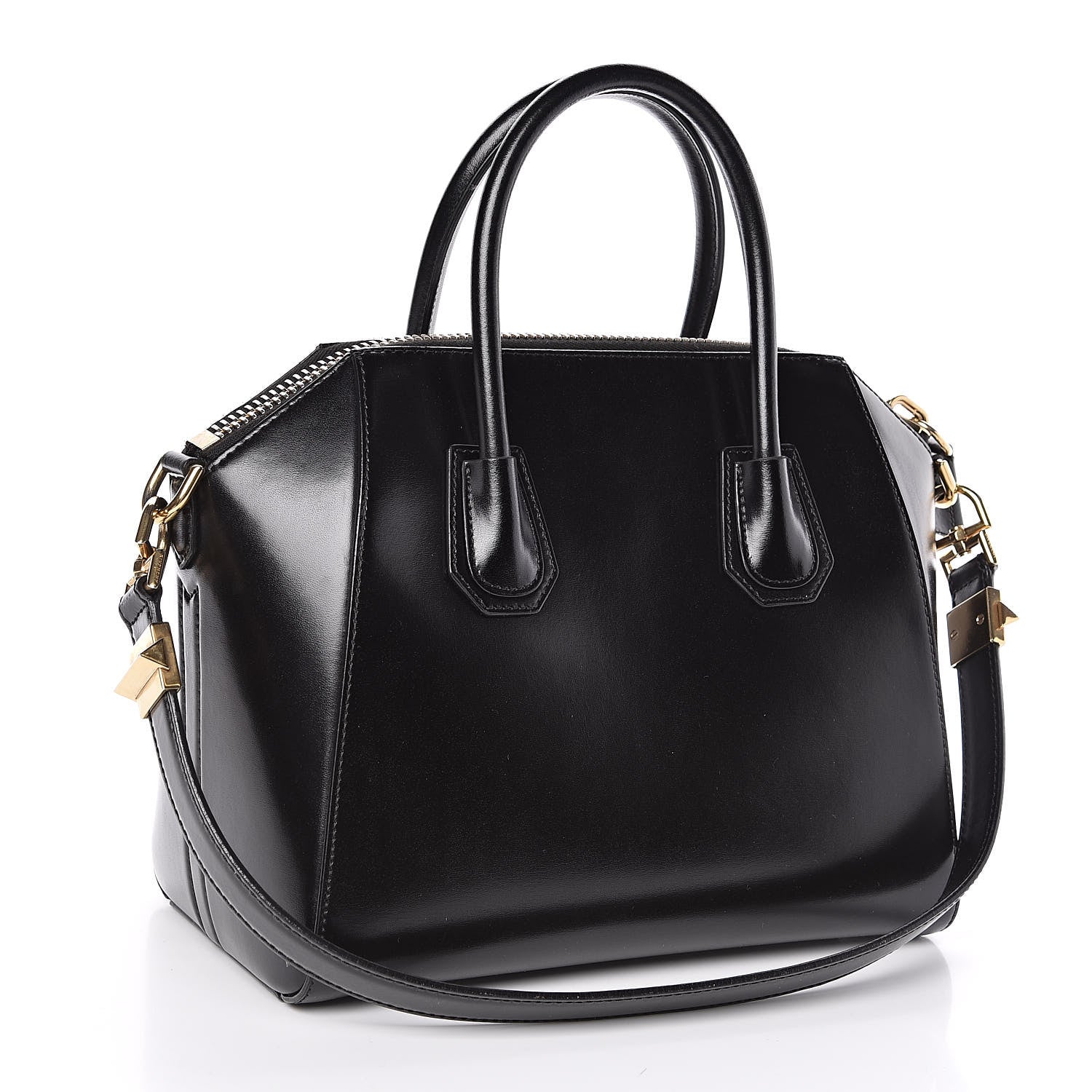 Givenchy Shiny Lord Calfskin Small Antigona Black 3 of 10