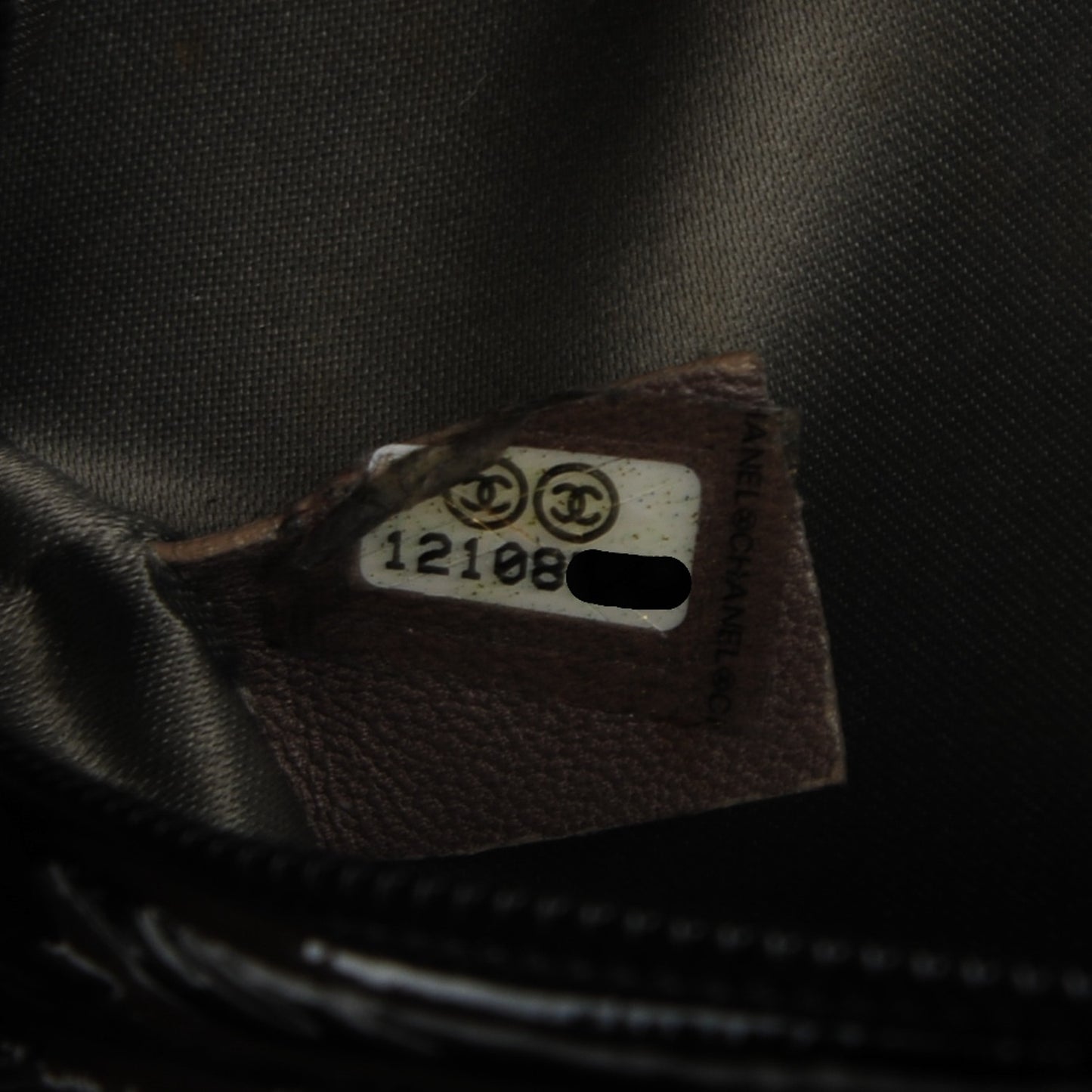 Patent Luxe Ligne Medium Bowler Black