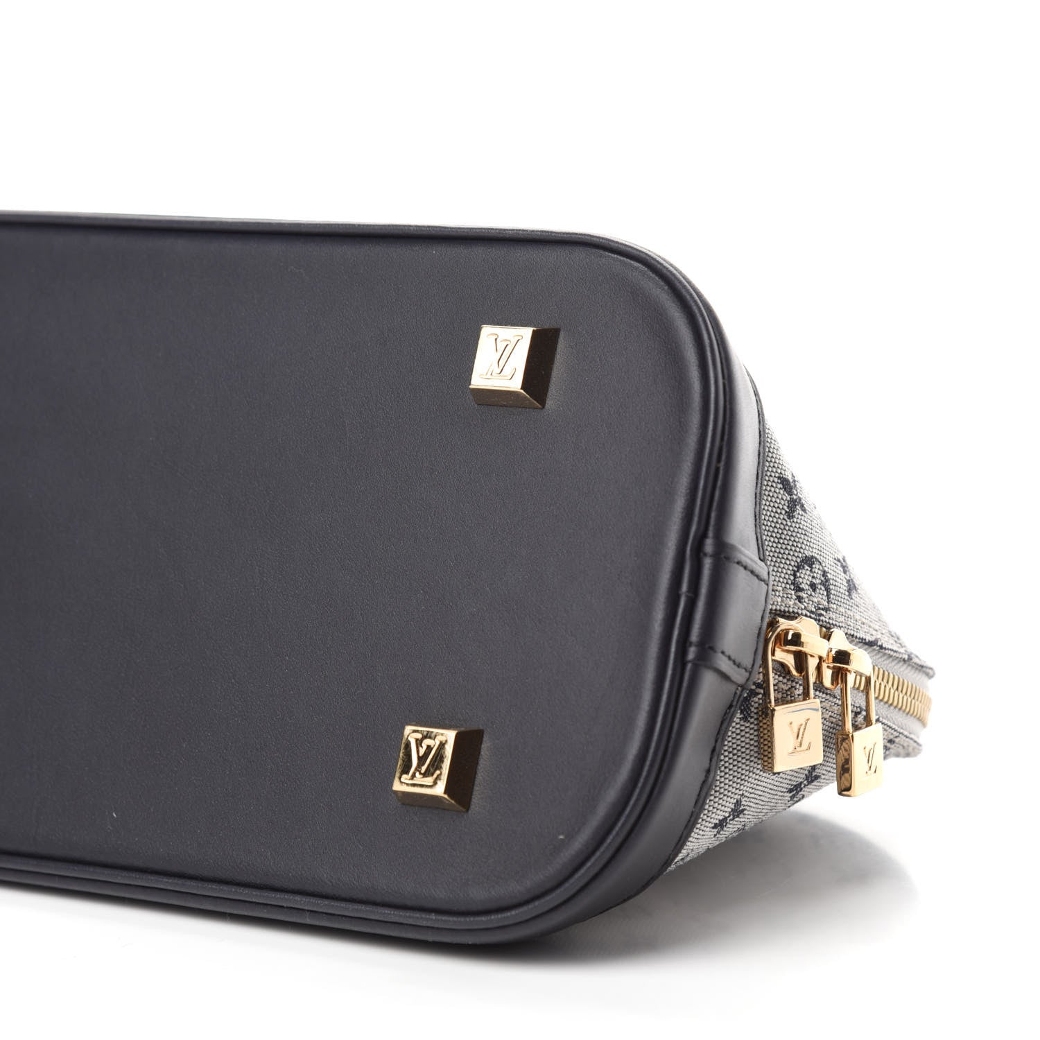 Louis Vuitton Mini Monogram Alma Long Blue 7 of 16