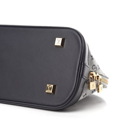 Louis Vuitton Mini Monogram Alma Long Blue 7 of 16