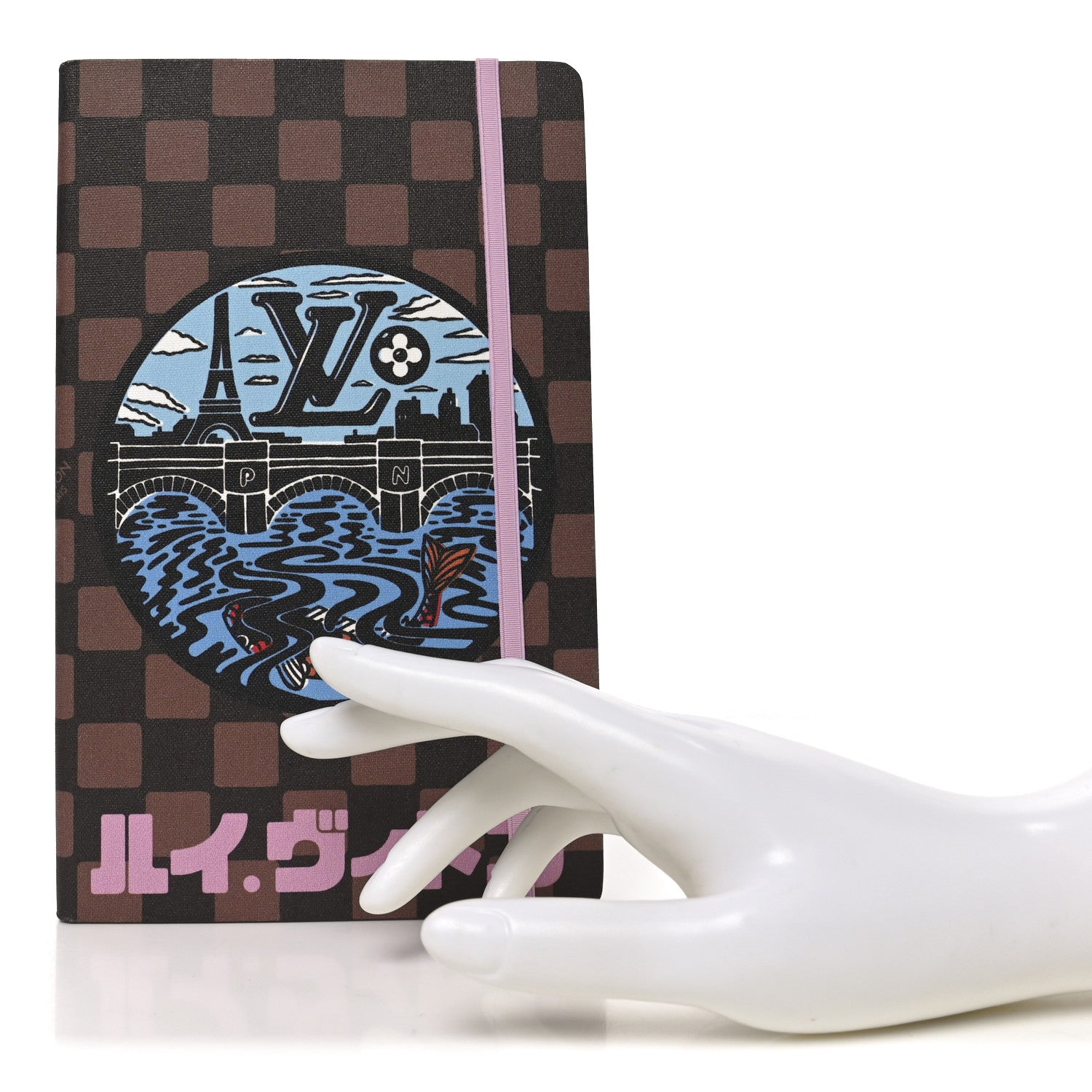 Louis Vuitton Pharrell X Nigo Damier Jane Notebook MM 2 of 7