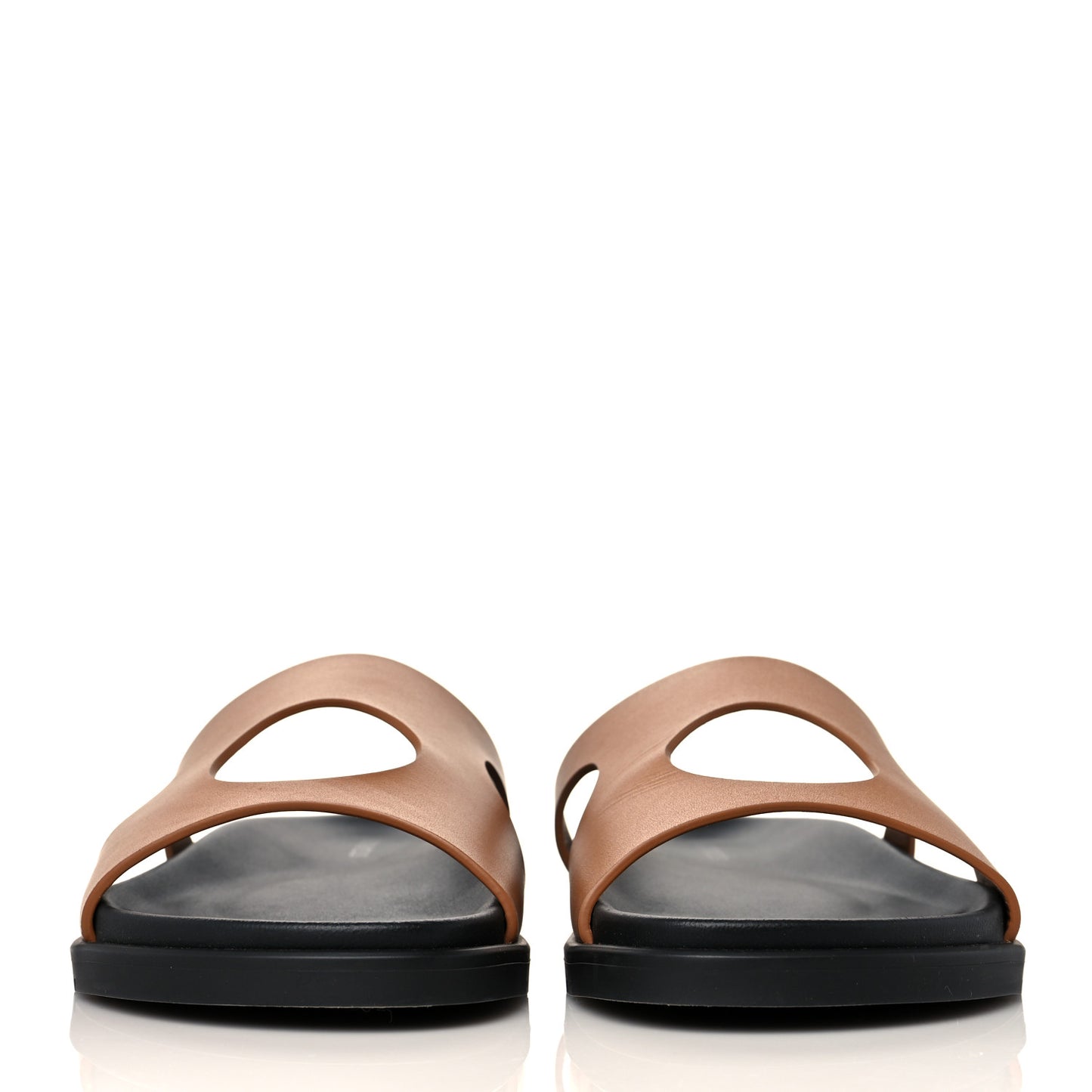 Calfskin Womens Edith Sandals 38.5 Naturel