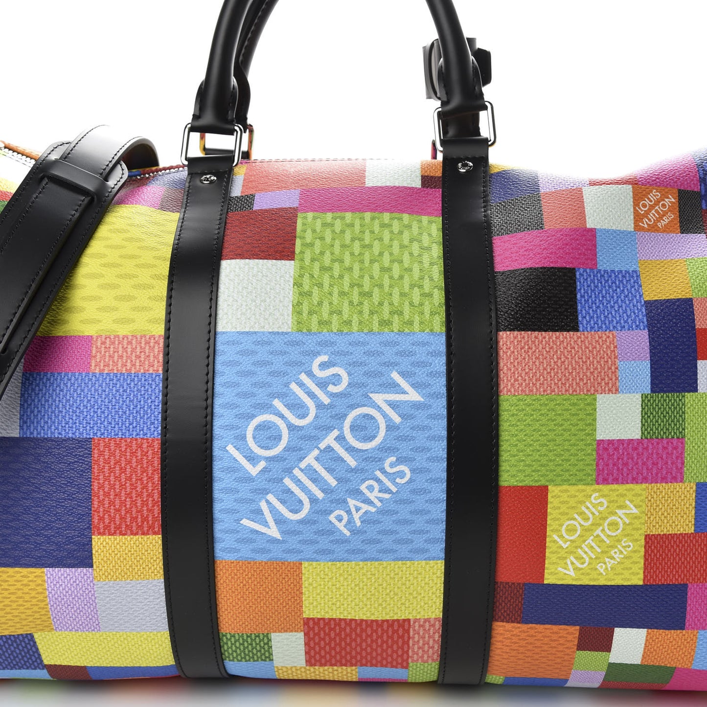 Damier Graphite 3D Keepall Bandouliere 50 Multicolor