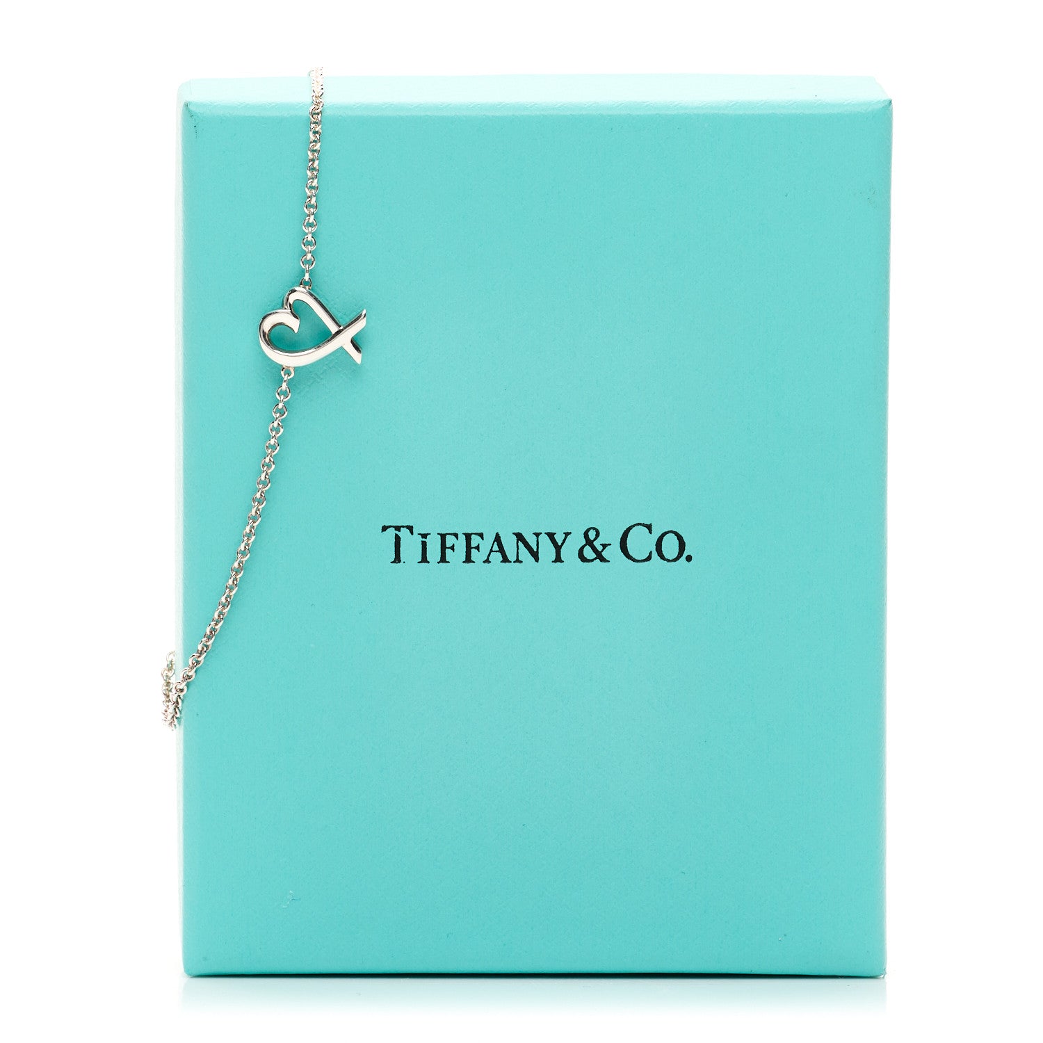 Tiffany Sterling Silver Paloma Picasso Loving Heart Bracelet 5 of 5