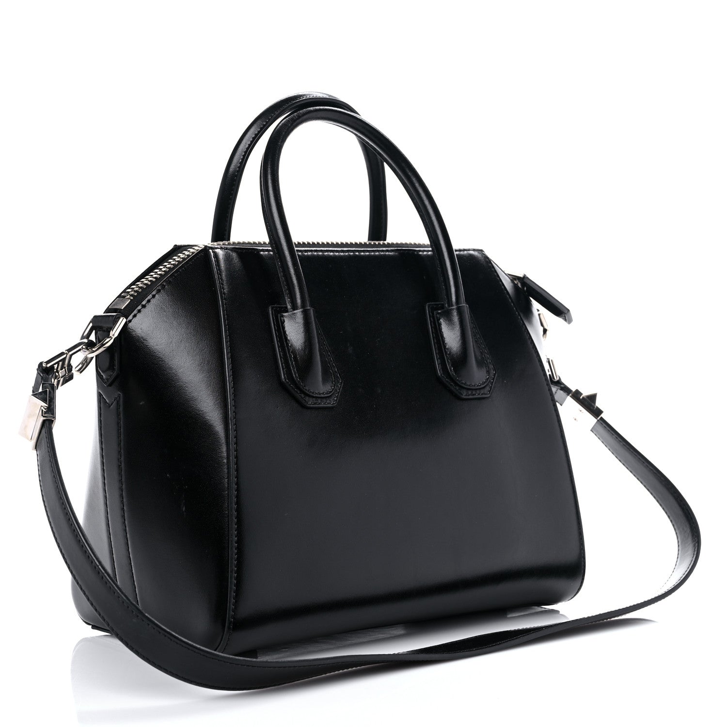 Givenchy Shiny Lord Calfskin Small Antigona Black 3 of 17