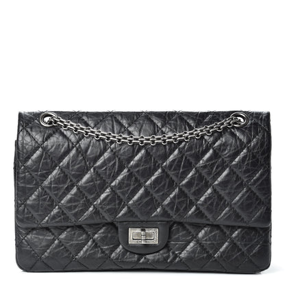 Chanel Aged Calfskin Quilted 2.55 Reissue 226 Flap Black 1 of 11